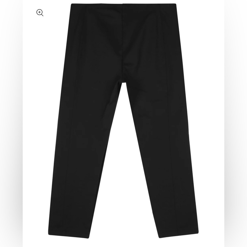 Eileen Fisher Woman Heavyweight Rayon Knit Pant Black size 3X Lagenlook